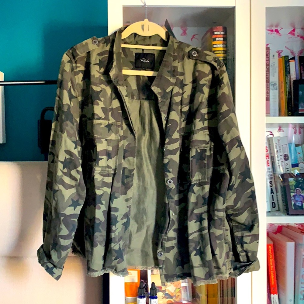 Rails light camo jacket size L
